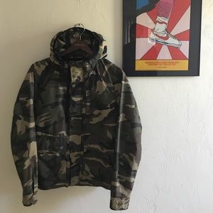 zara man camouflage jacket